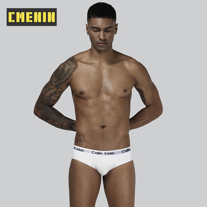 CMENIN 1Pcs Modal Letter Low waist Underwear Men Jockstrap U Convex Briefs Mens Underpants Pouch CK1505