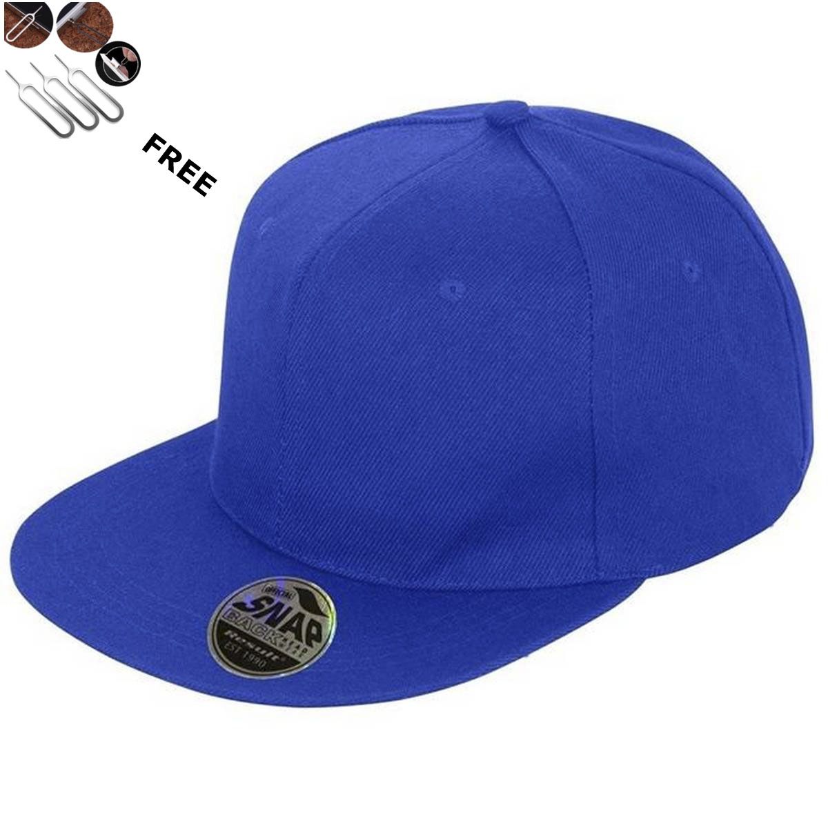 Blue Cotton DJ Cap For Men