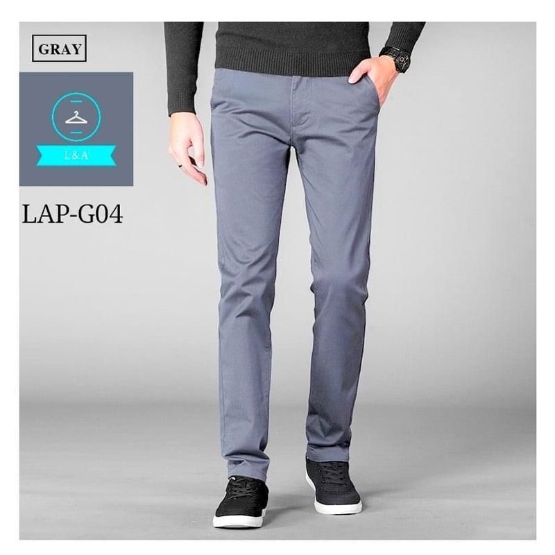 Slim-Fit Chino Gabardine Pant