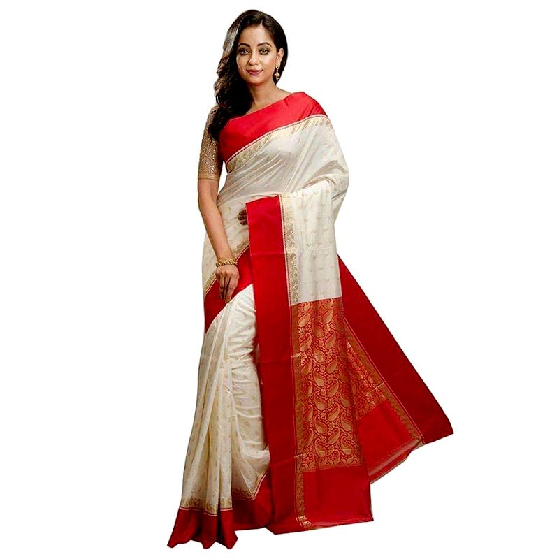 Indian Katan Sharee For Women's By Sharee Ghar