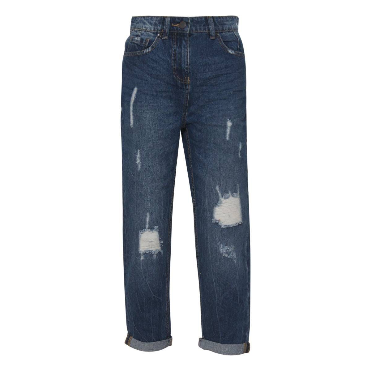 Kiabi Torn Denim Ladies Pant