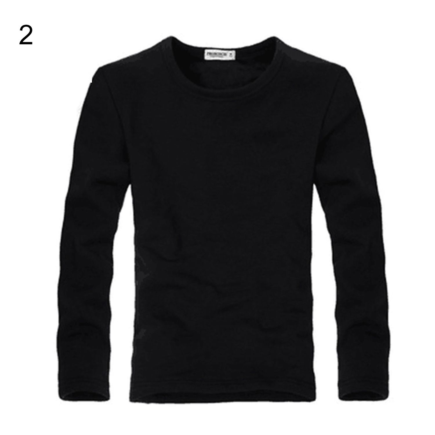 Tops Shirts Easy Care Sweat-absorbent Solid Color T-shirt