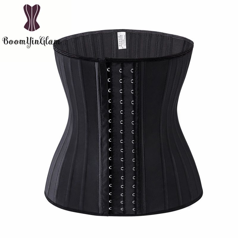 Latex Waist Trainer 25 Steel Boned Body Shaper height 29cm Corset Slimming Belt Waist Cincher Fajas Shaperwear 950#