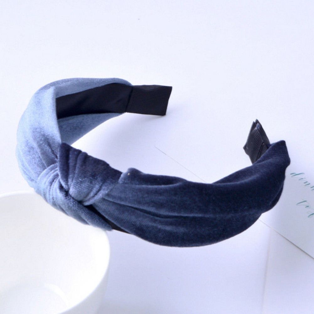 Fashion Solid Color Women Hair Band Face Washing Bath Shower Headband Gift