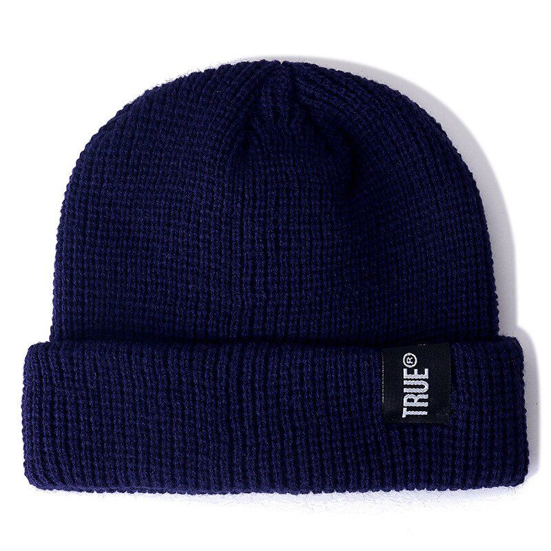 PCS Daily Fishermans Beanie Hat Sailor Style Winter Beanie Ribbed Knitted Short Melon Cap Solid Skull Hat Ski Hat