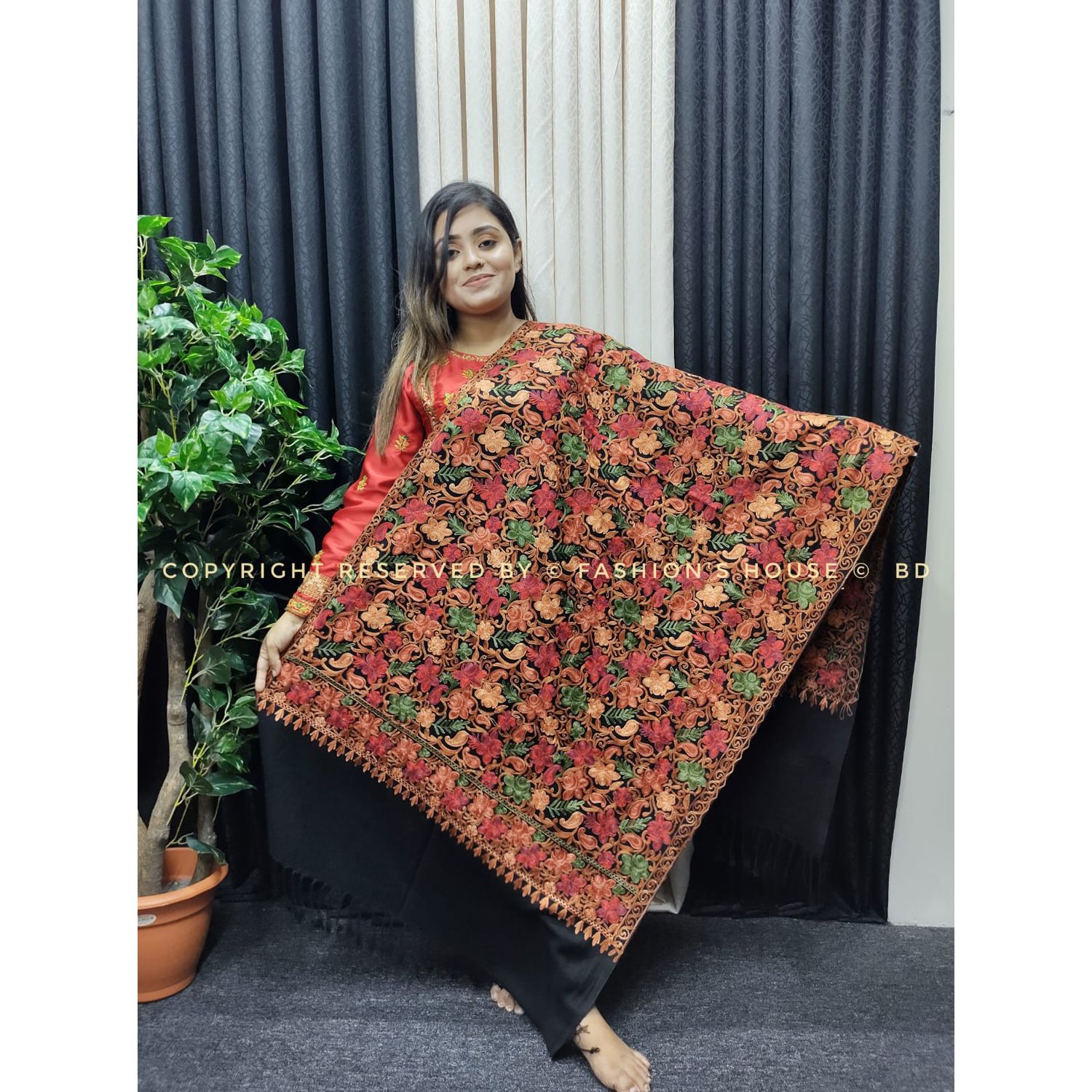 Kashmiri Pashmina Shawls || Fashion's House || For Women