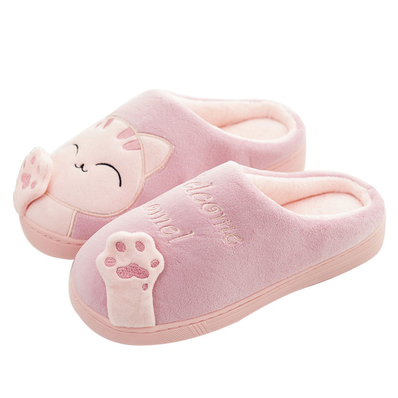 Women Shoes Cartoon Breathable Letters Slippers