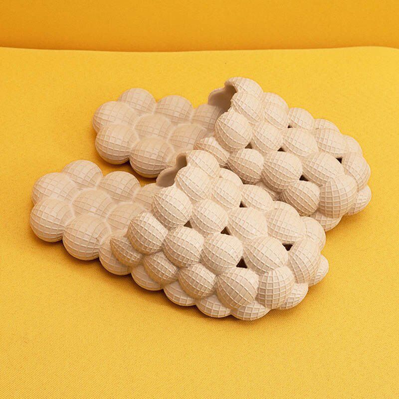 slides women Cute Bubble Ball Women's Slippers Summer New Lover EVA Bathroom Slides Home Indoor Anti-skid Sandals Shoes