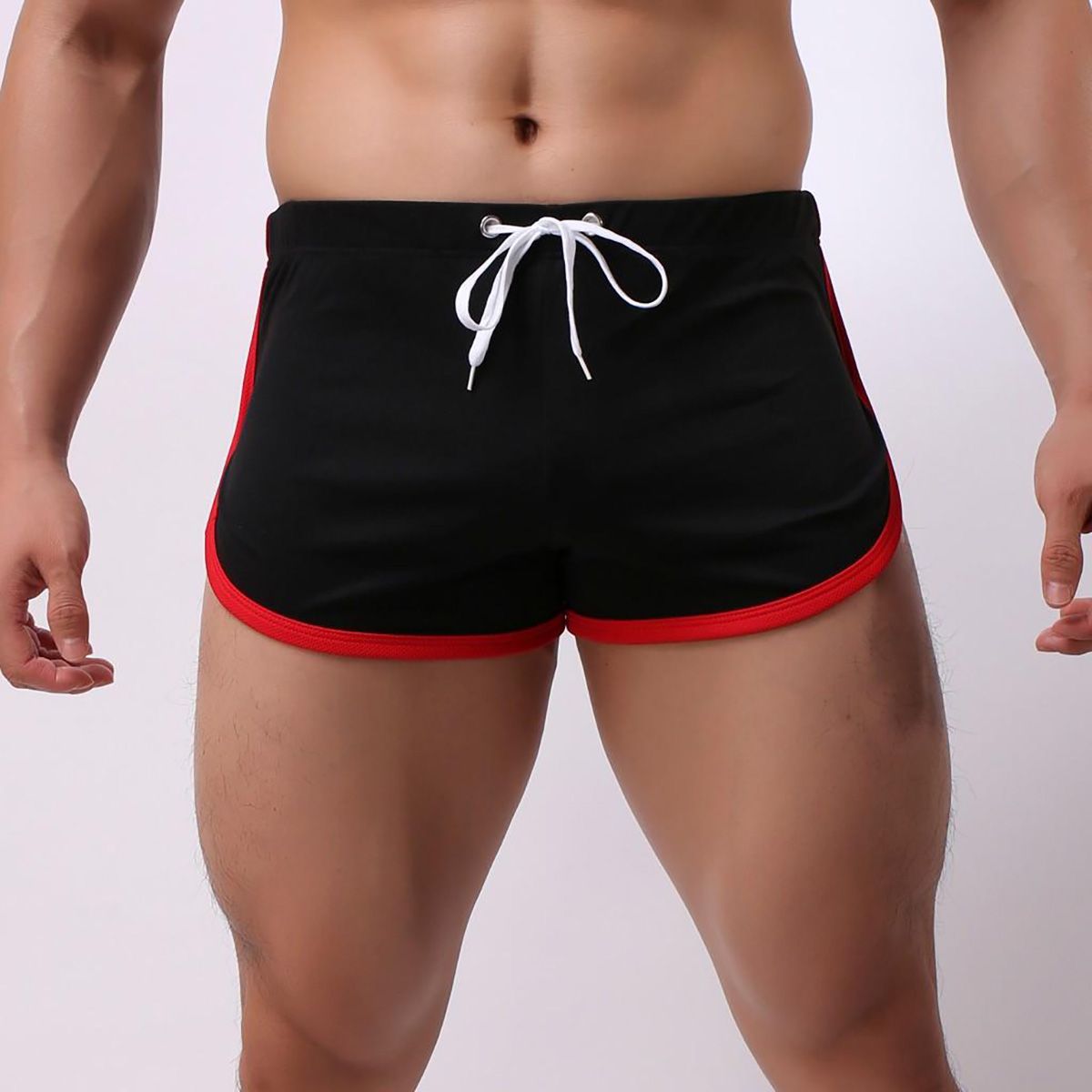 Men's New Summer Sports Shorts Fast-Drying Casual Flatpants Lace Shorts