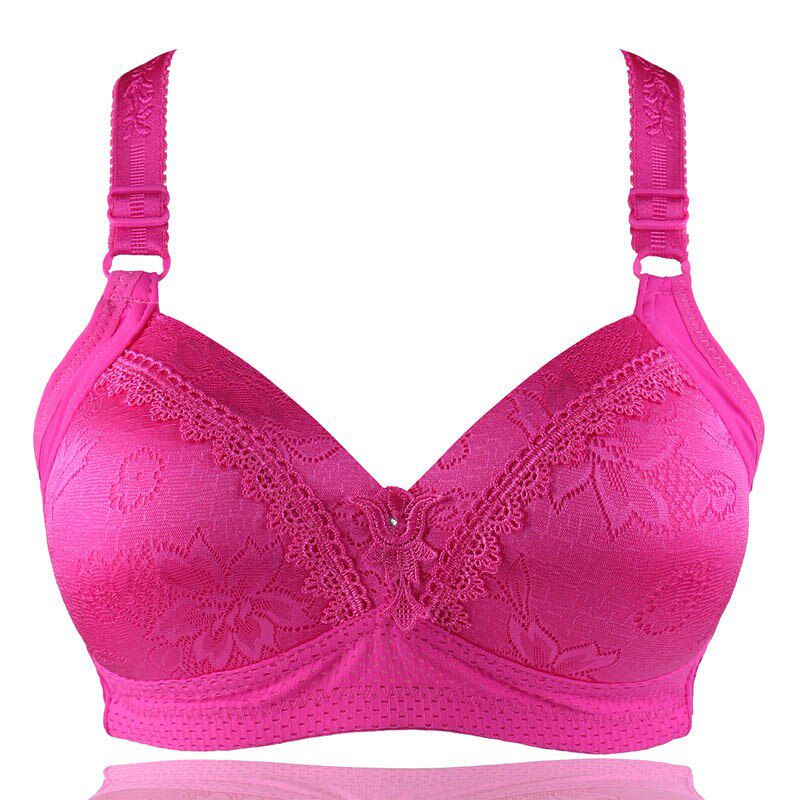 Full Cup Thin Bra Women Push Up Bra Wireless Adjustable Lace Women's Underwear  Cover Large Size Lace Bralette Lingeries