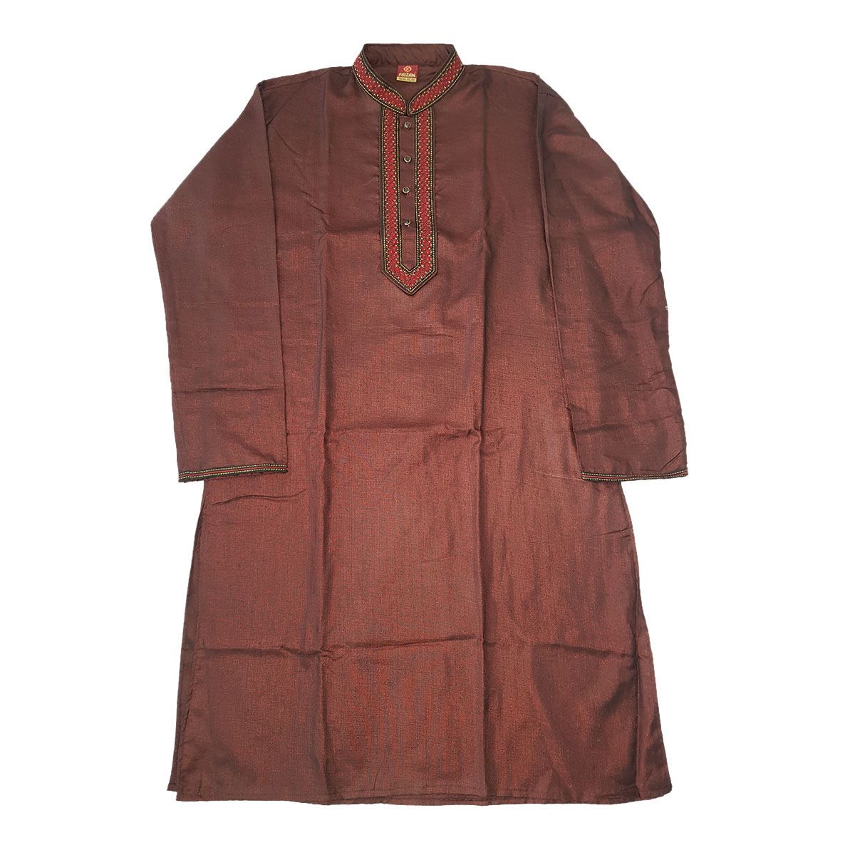 Chocolate Indian Cotton Panjabi for Men