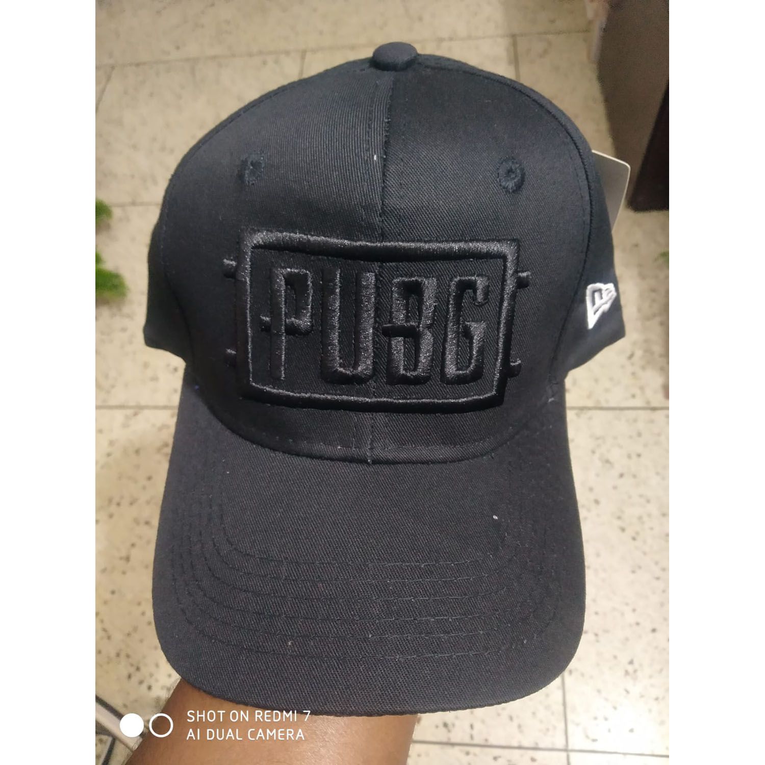 Men's Black cap (free size)