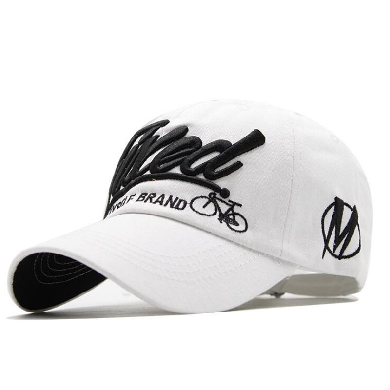3D Embroidery Cotton Letter Men's Baseball Cap Summer fishing Cap Gorra Hombre Snapback Bone Dad Hat 55-60CM