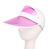 Fashion Summer Outdoor Sports Sun Protection Cap Uni Clear Plastic Visor Hat