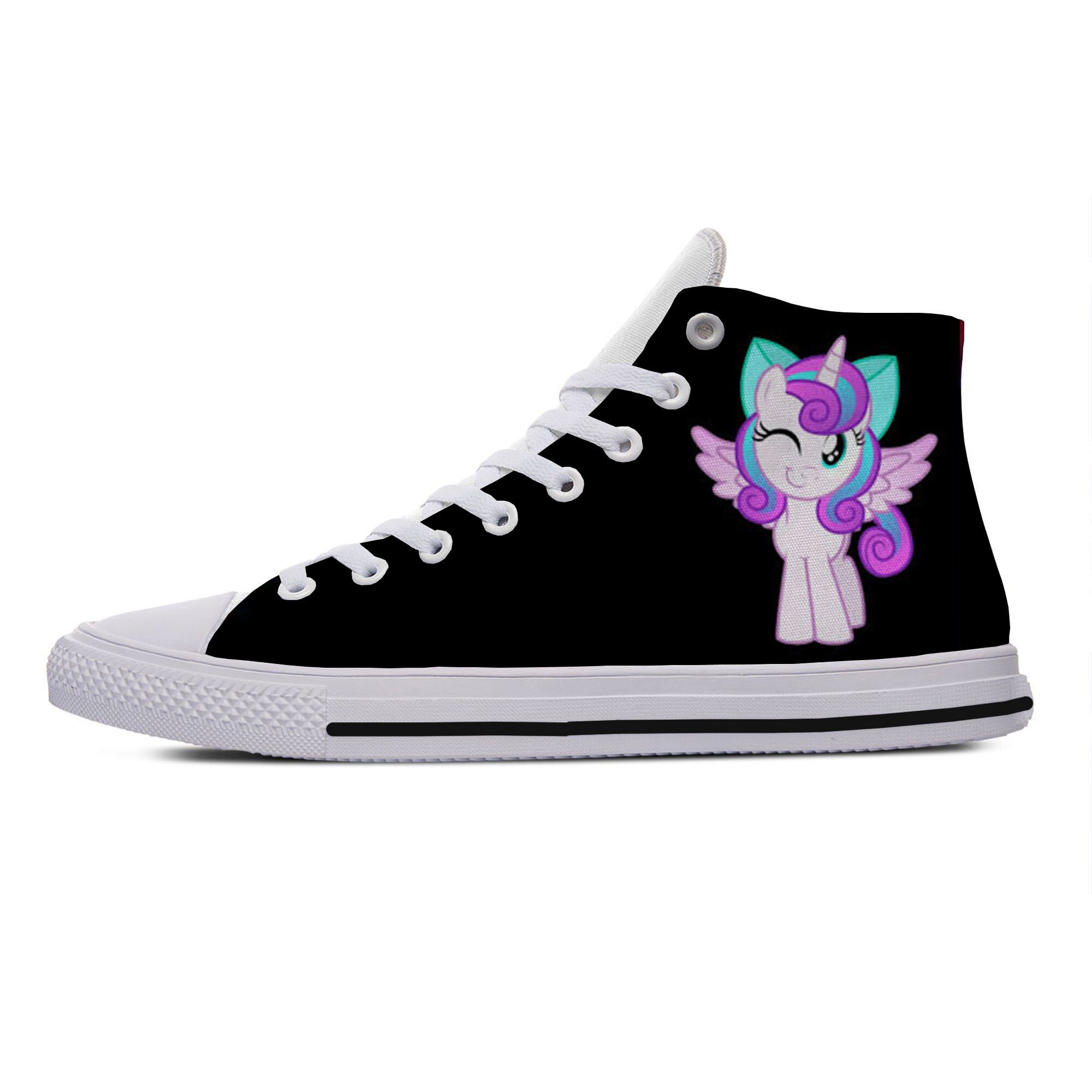 My Little Poni  Print Summer Unicorn  RainThree Poni  Lovers Shoes  Tops Casual