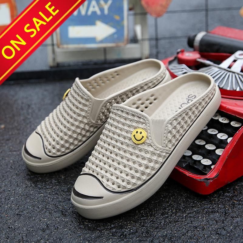 Breathable Flip Flops Men Women outdoor Beach Sandals men Non-slip Water Shoes Casual Shoes Size 36-45