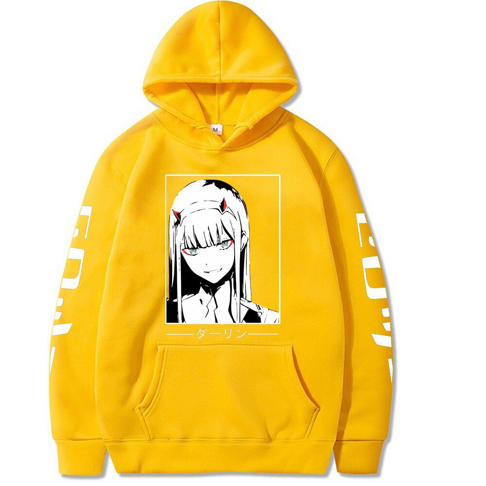 Zero Two Hoodie Darling In The Franxx Printed Hoodies For Men/Women