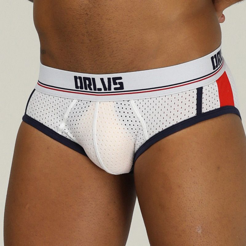 Cotton Sexy Men Jockstrap Mesh Breathable Briefs Men  Gay Men Male Panties Briefs Man  New