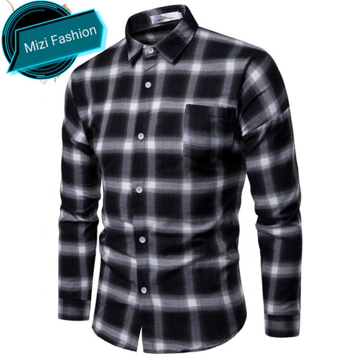 Multicolor and Fashionable full Sleeve Formal Cotton Check Shirt For Men