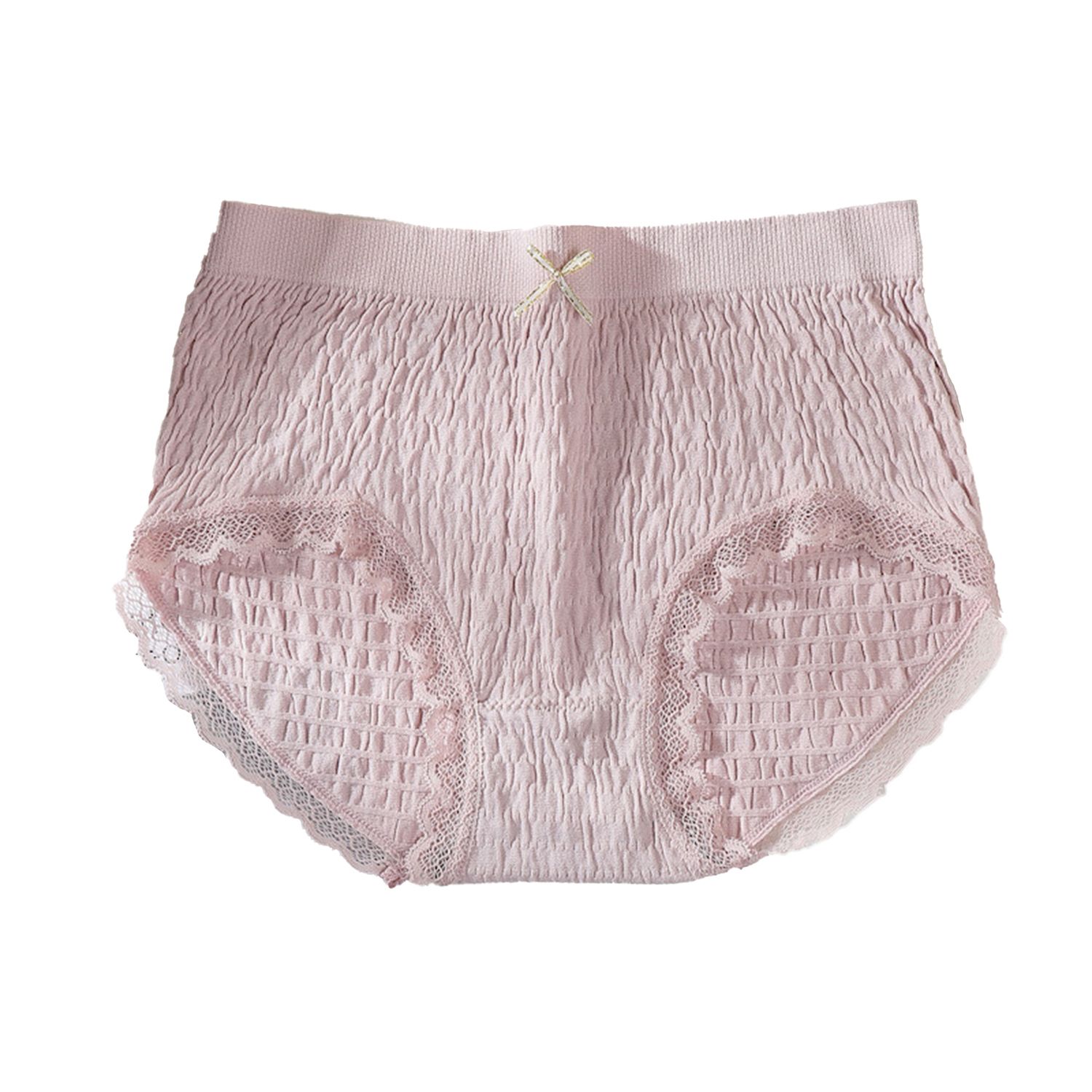 Women Panties Seamless Lace   High Elasticity Mid Rise Underpants for Daily Wear