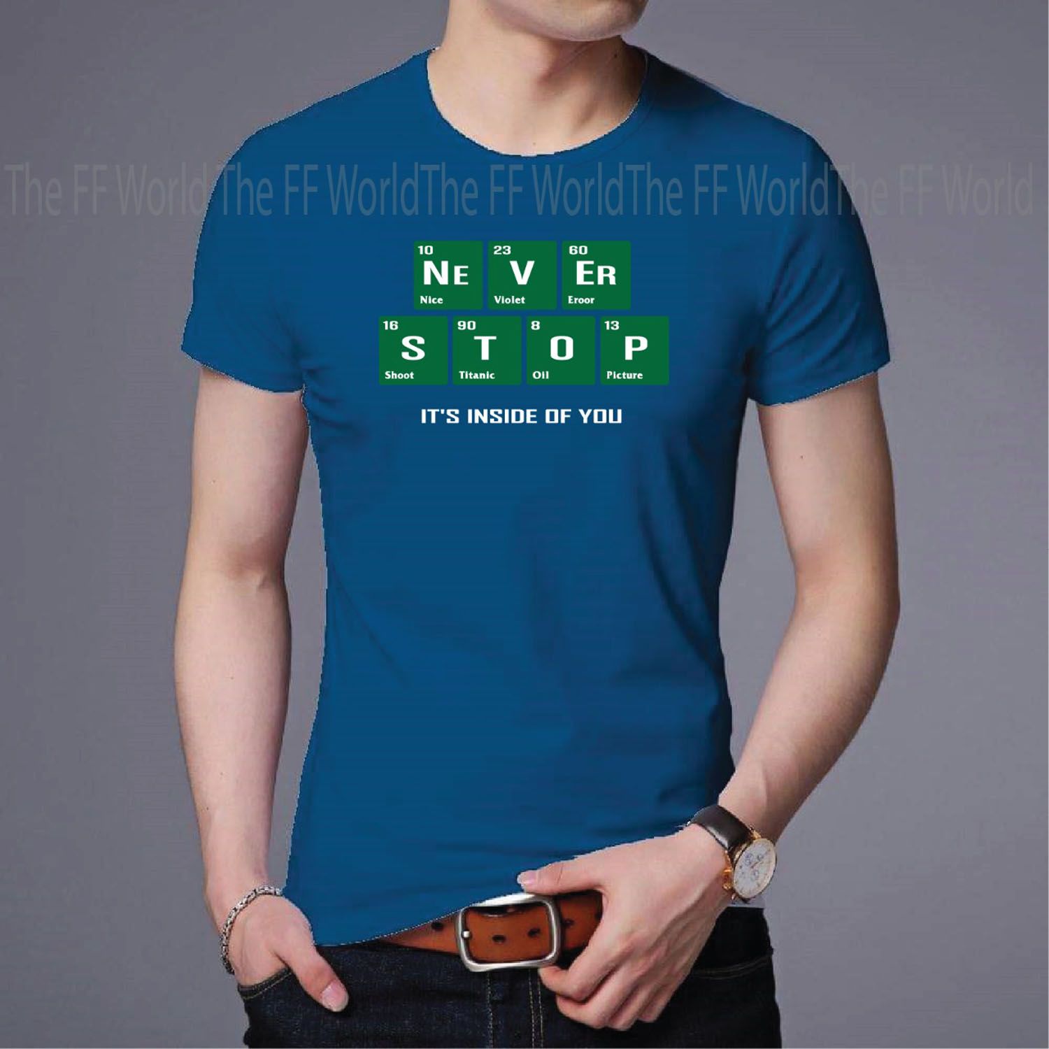 New Exclusive Microfiber Polyester High Quality low price Casual Half Sleeve t-shirt for men