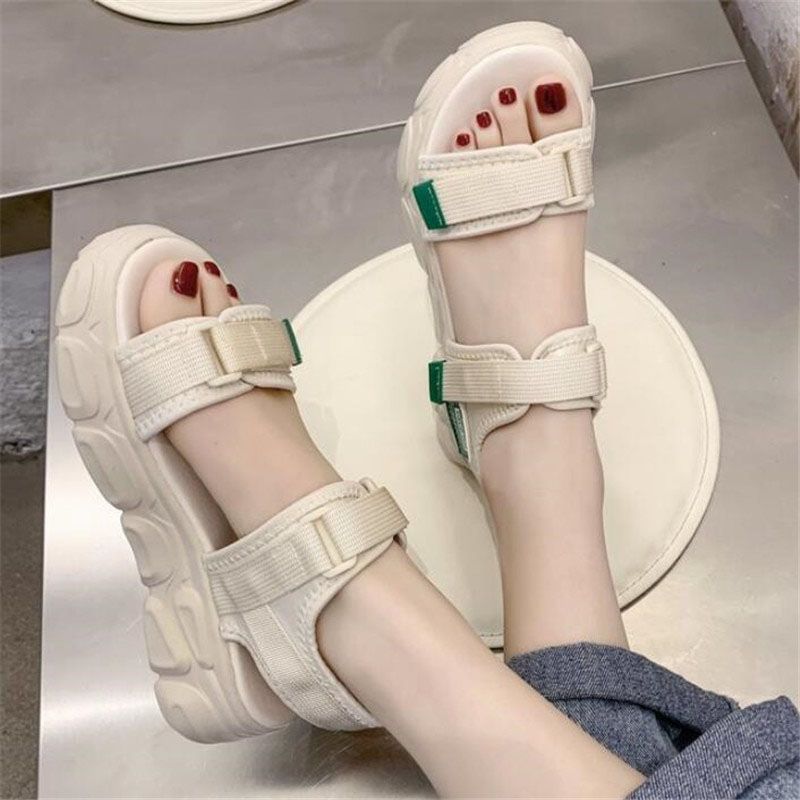New Woven Sports Sandals Women's Summer Casual All-match Comfortable Sandals Women's Shoes Thick Bottom