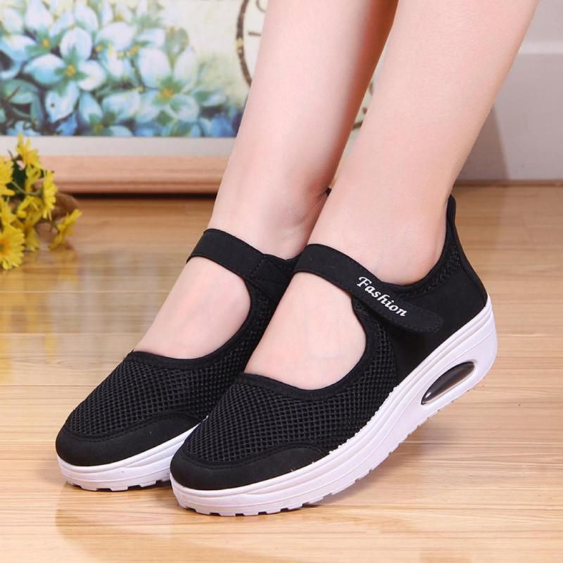 Shoes for women Running shoes Women's Fashion Casual Mesh Breathable Lightweight Sandals Sport Running Shoes