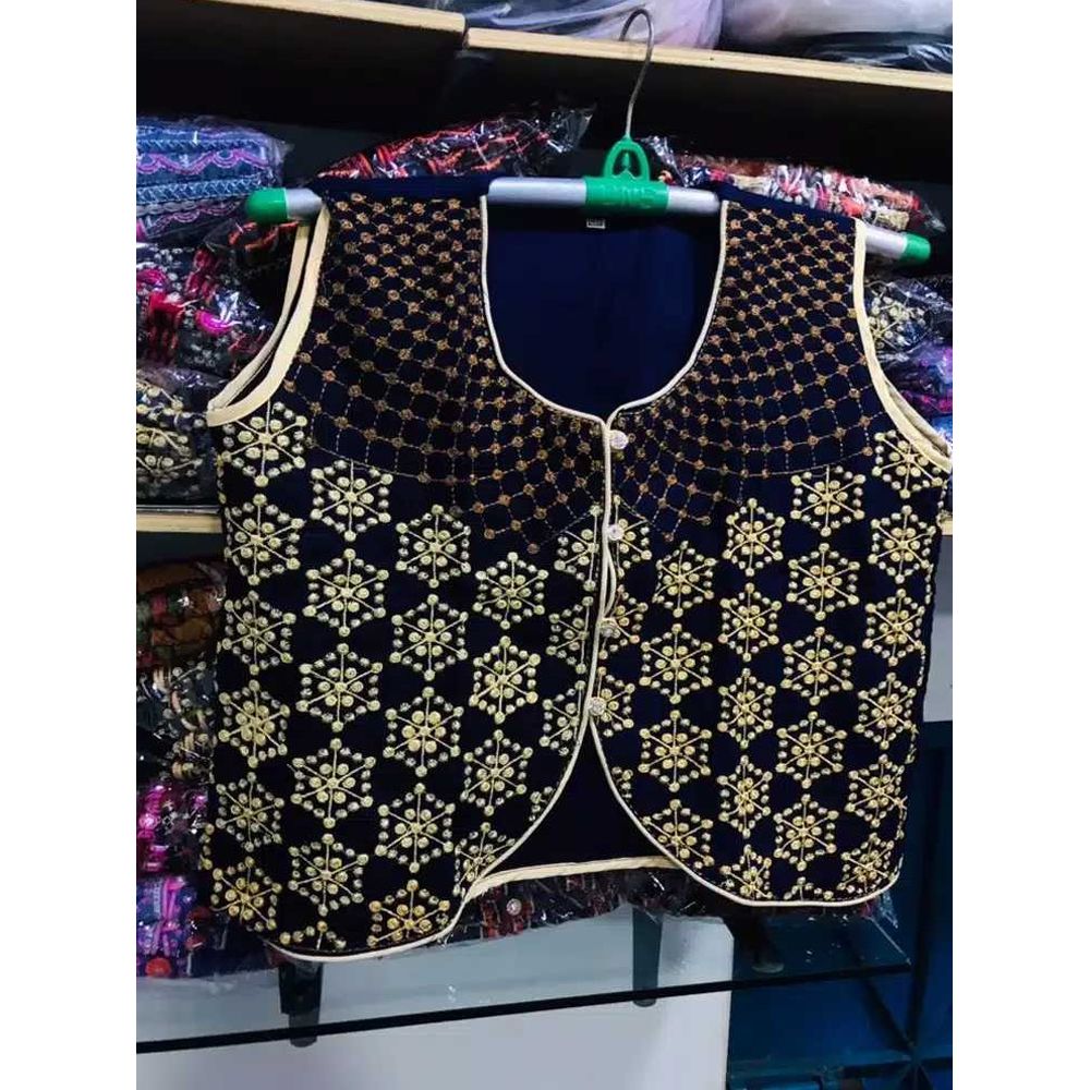 Embroidery work koti for woman