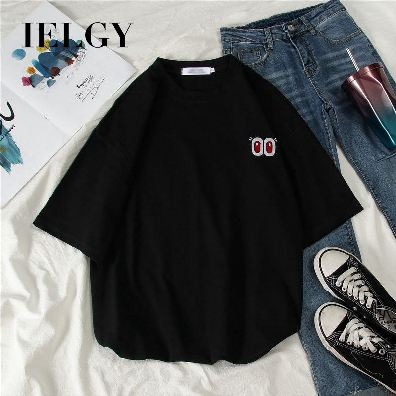 IELGY summer women's new half-sleeved shirt tide ins short-sleeved t-shirt