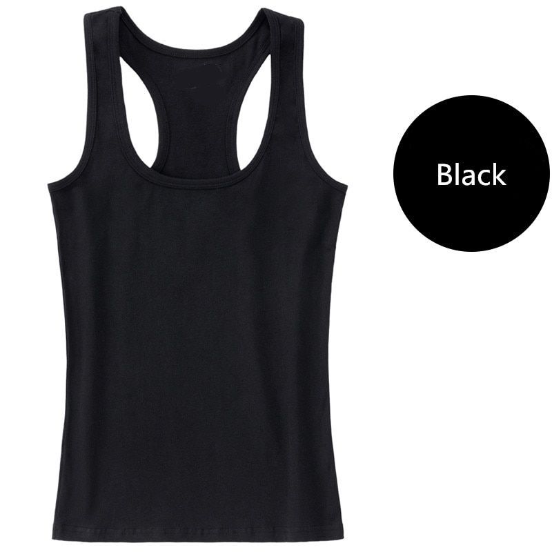 Cotton Tank Tops Women Summer Breathable Sling Vest Singlet Sport Casual Tee Shirt Soft Undershirt Slim Bustier top