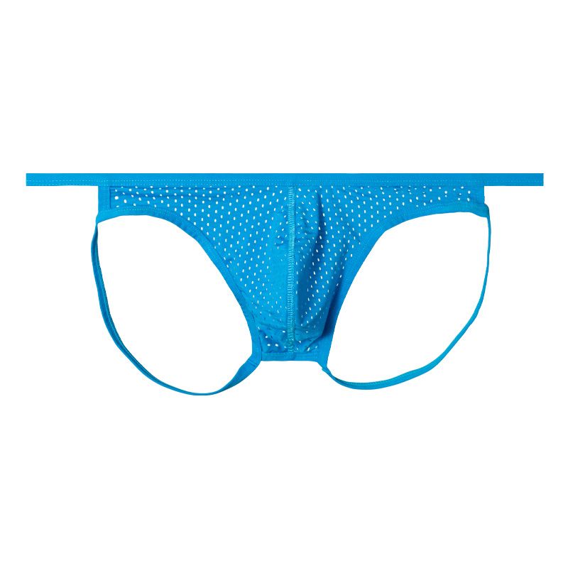 CMENIN (1 Pieces) Splice Spandex Mesh Men Underwear thongs Mens Jockstrap High Quality Thongs And G strings CMENIN Quick Dry Print Innerwear AD7106