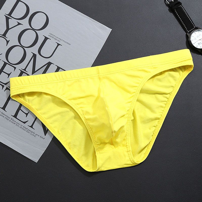 Cotton Briefs Mens Comfortable Underpants Man M/L/XL/XXL Drop shipping Mens Breathable Low-rise Brief Panties Solid