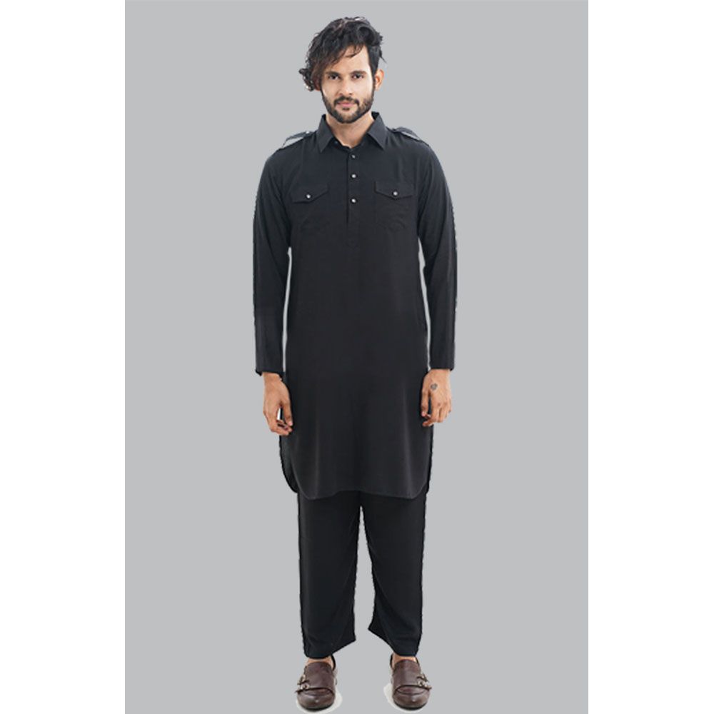 Men`s Fashionable Kabli Set With Pajama by Icon Fashion BD