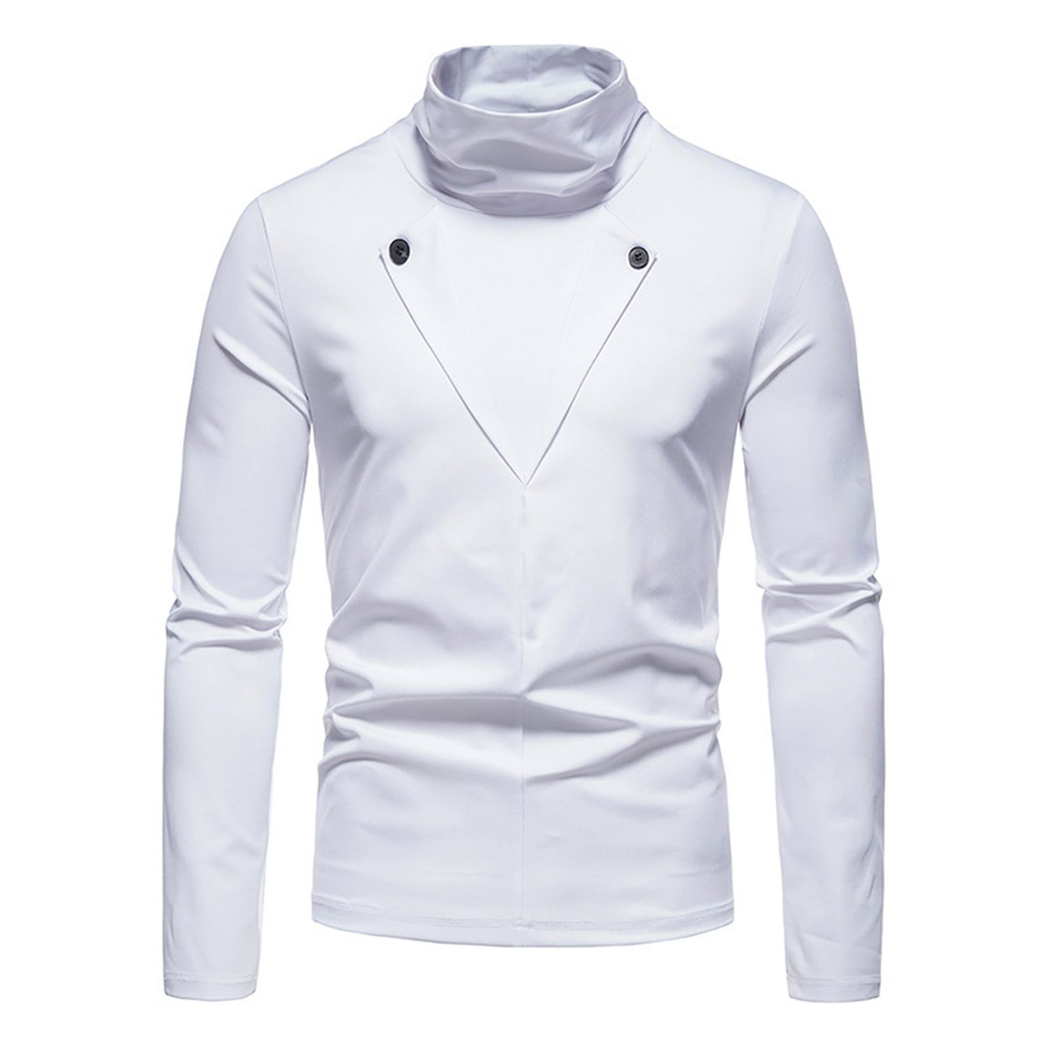 Autumn Base Shirt Elastic Casual Autumn Base Shirt