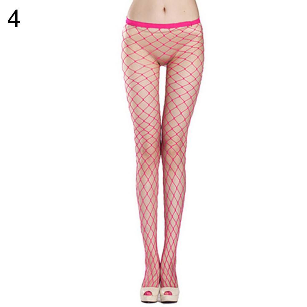Women\'s Hollow Fishnet Pantyhose Tights Punk Stretchy Stockings