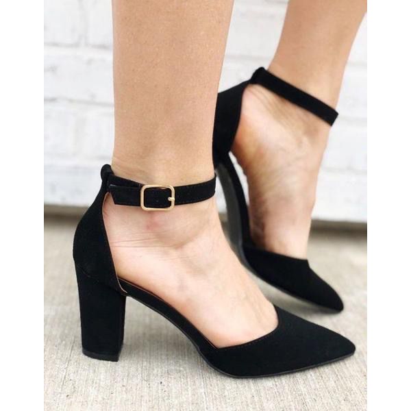 CAP Fashionable Box Balance Heel shoes for Women