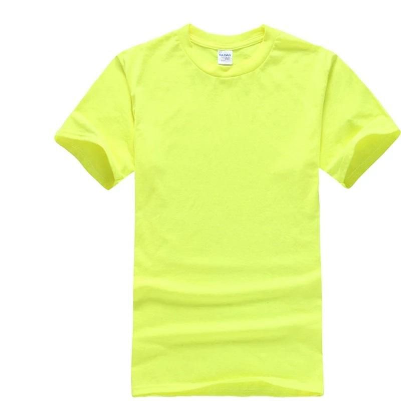 Solid Color T Shirt For Men Cotton T-shirts