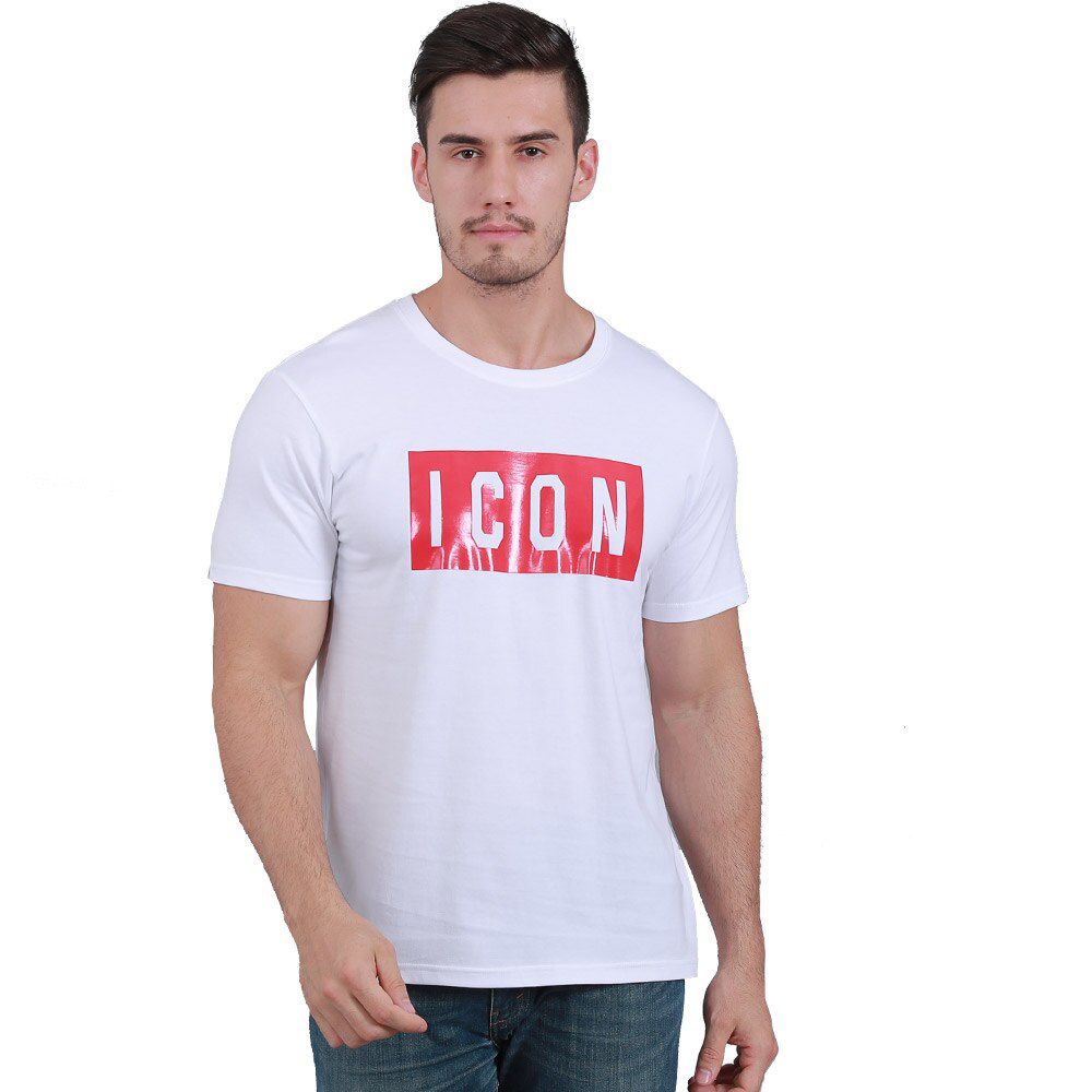 dsqicond2 brand summer style men T-shirt  O-Neck T-shirt short sleeve Gothic dsq2 T-shirt white BLACK letter T-shirt for men
