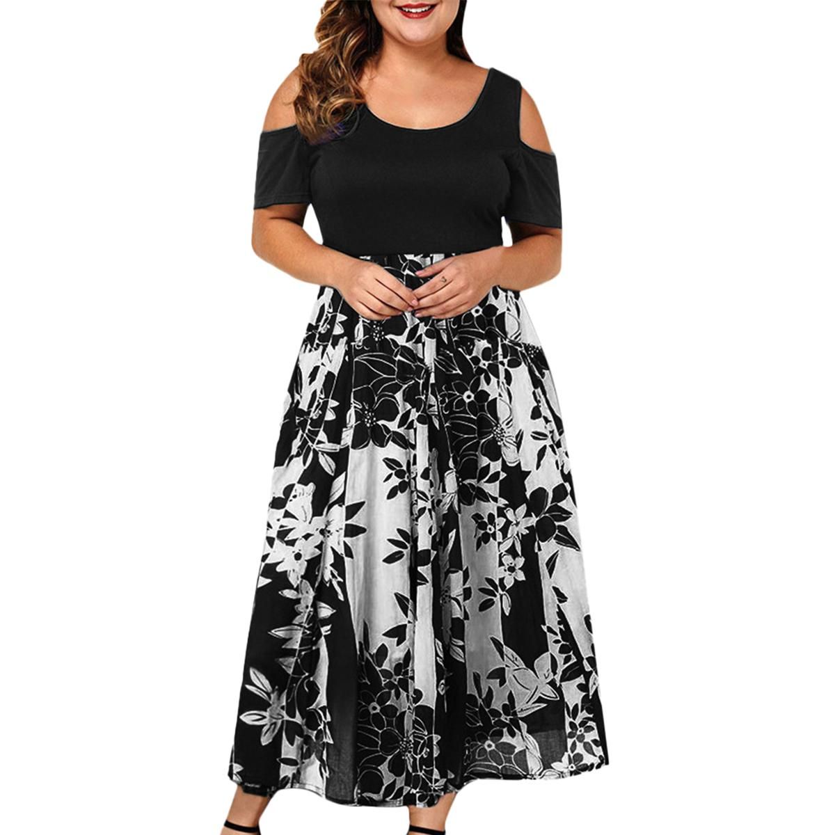 Dress Patchwork Wear-resistant Women Dress