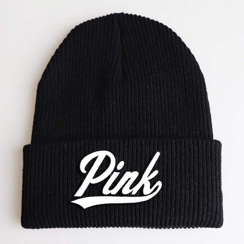 PINK Winter Hats for Men Woman New Beanies Knitted Solid Cute Hat Girls Autumn Female Beanie Caps Warmer Ladies Casual Cap