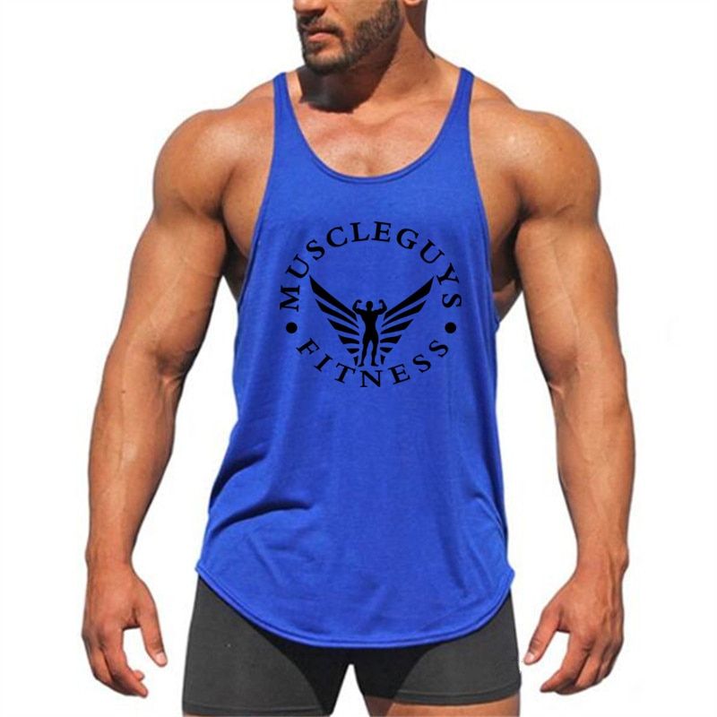Workout Clothing Fitness Top Men Gym TaTop Mens Bodybuilding Brand Vest Muscle Sleeveless Singlets Fashion Srts Shirt