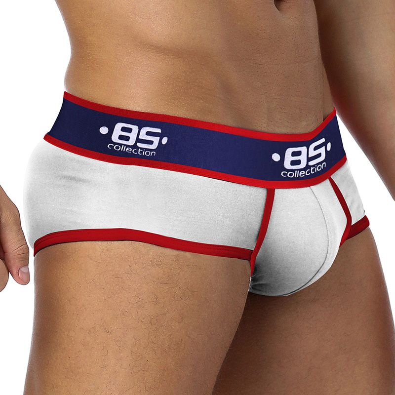 Brand Male Men Briefs Men's Sexy Underpants Low-waist Sexy Briefs For Man Sleepwear Panties 145