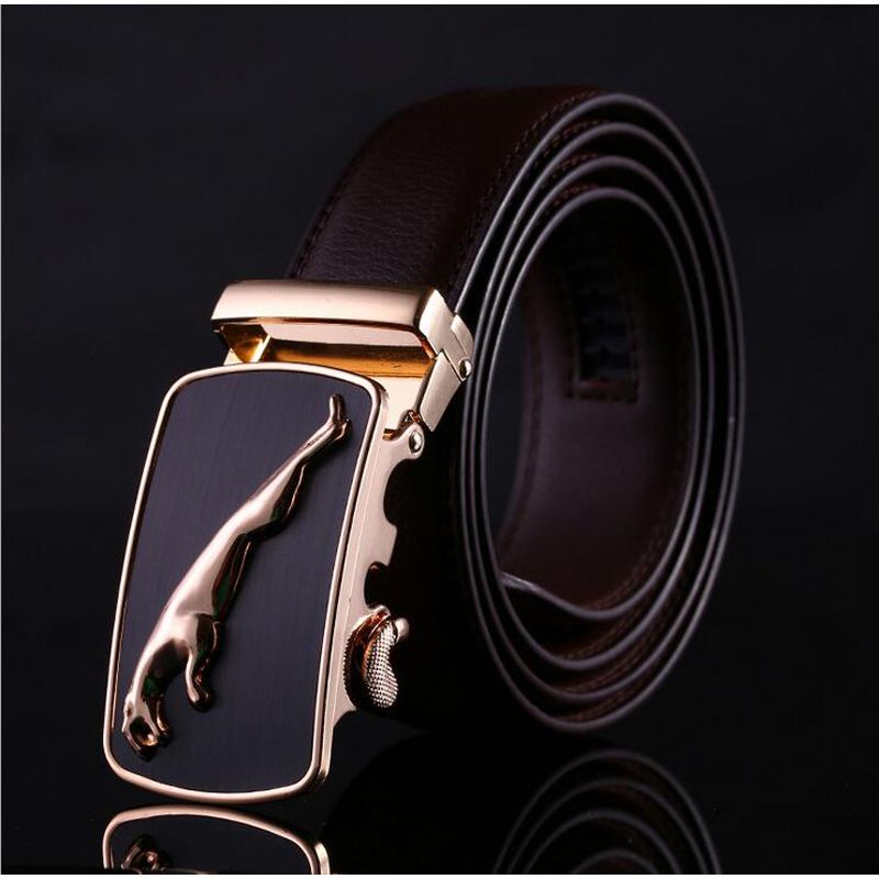 Hot 2019 Men Automatic Buckle Dragon Belt Brand Fashion Leather Belts for Business Men High Quality Luxury Belt for Men
