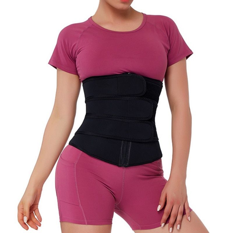 Bullpiano Shaperwear Waist Trainer Neoprene Belt Waist Cincher Body Shaper Tummy Control S Fitness Fat Burning Belt