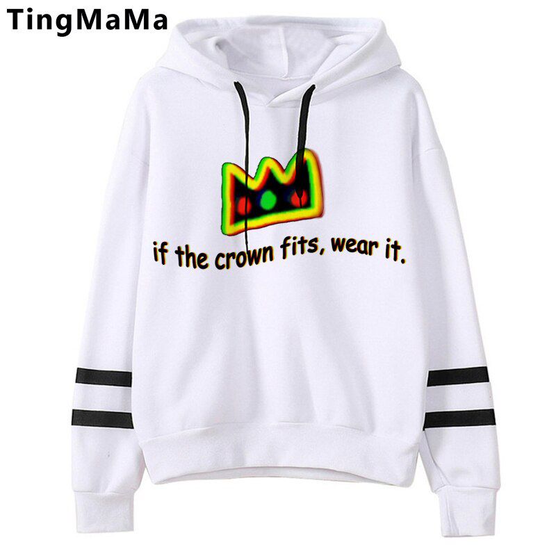 Kawaii Dream Smp Hoodies Men Cartoon Funny Ranboo Graphic Streetwear Funny Unisex Anime Harajuku Winter Warm Sweatshirts Male