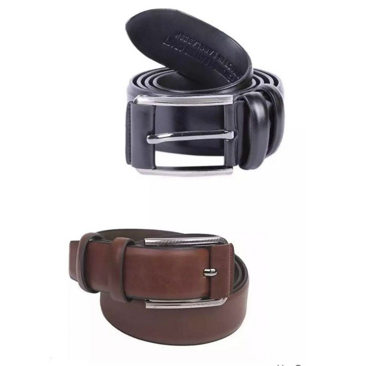 Combo Offer Belt For Men - Black And Brown - Belt - Belt For Men