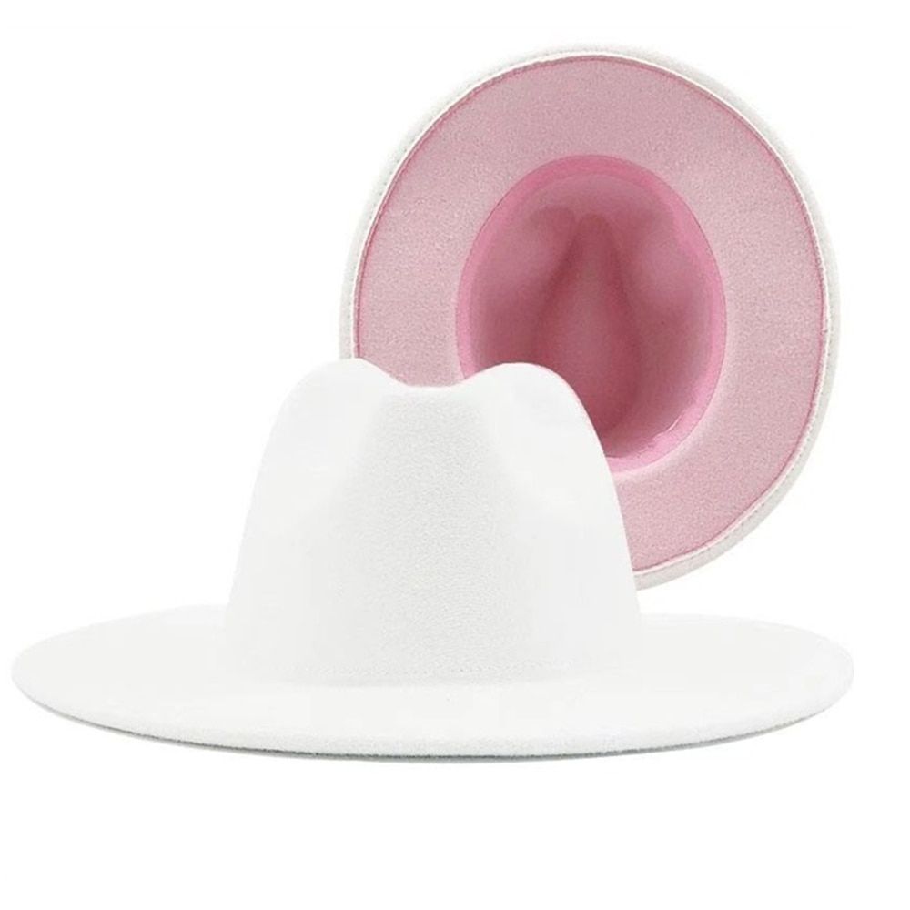 Hat fedoras hat lime green pink  Panama felt hat for women jazz hat church hat top cap  women fedoras hats for men шляпа женская