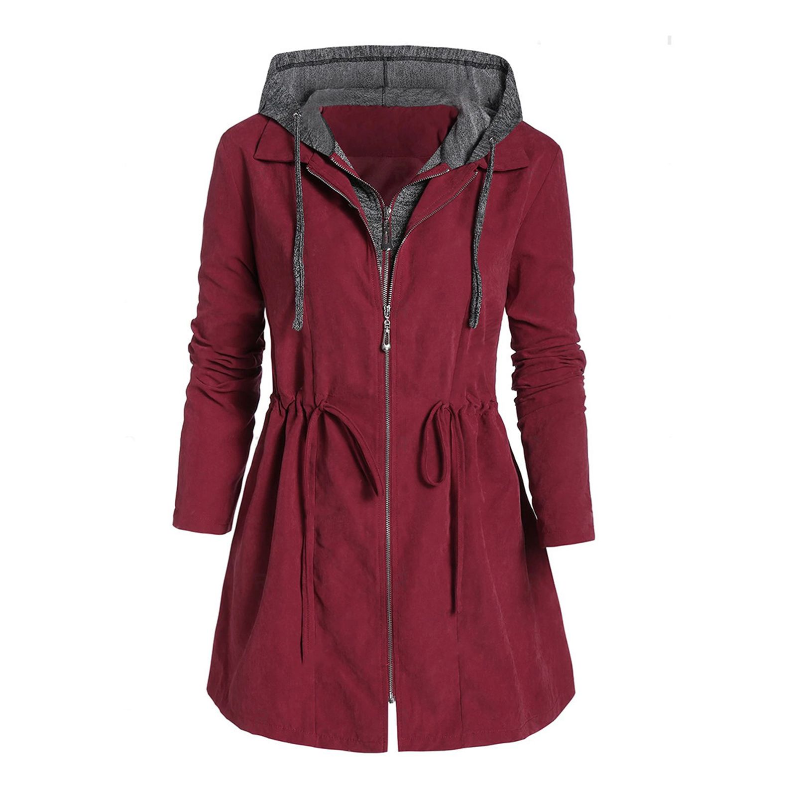 Women Coat Long Skin-friendly Lady Coat