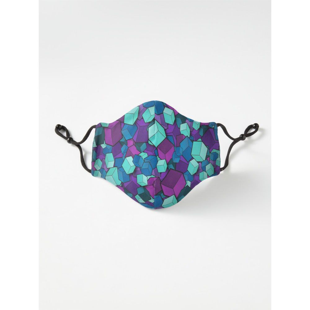 Colorful Pattern & Illusion Six Layer Face_Mask Tiktok_Mask For Men And Women Gaming_Mask With Adjustable Ear Loop And Digital Print Face_Mask Graphics Print Anime_Mask