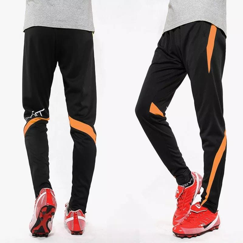 Black & Orangr Cotton Trouser For Man - Trouser For Men - Joggers For Men